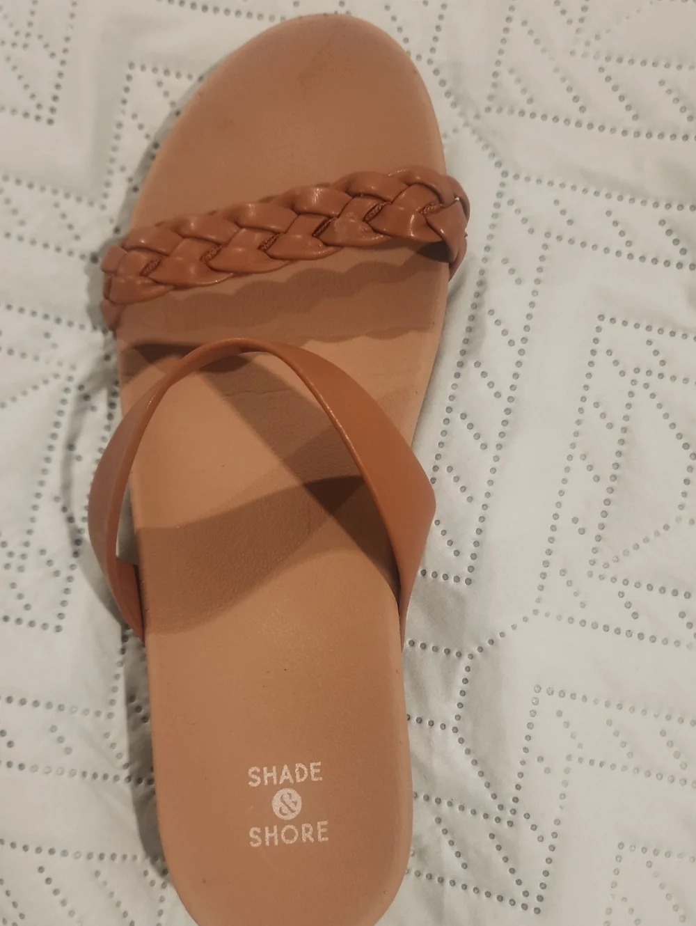 SHADE SHORE Women’s Shade & Shore Dani Sandals Brown Size 7
